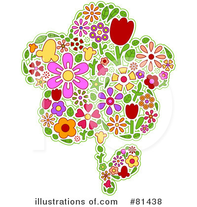 Royalty-Free (RF) Flower Clipart Illustration by BNP Design Studio - Stock Sample #81438