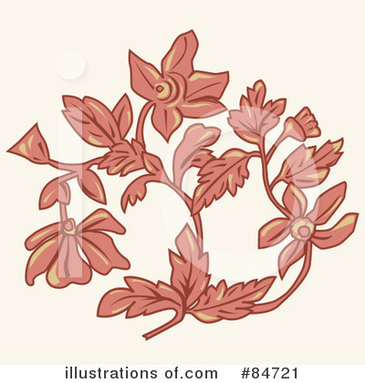 Royalty-Free (RF) Flower Clipart Illustration by BestVector - Stock Sample #84721