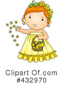 Flower Girl Clipart #432970 by BNP Design Studio
