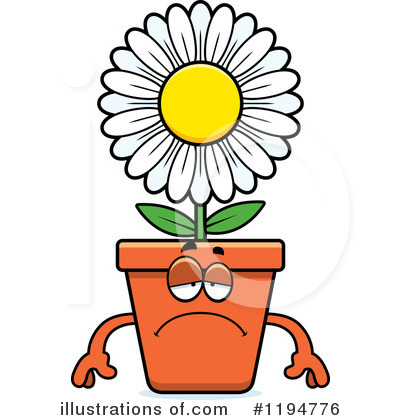 Royalty-Free (RF) Flower Pot Clipart Illustration by Cory Thoman - Stock Sample #1194776