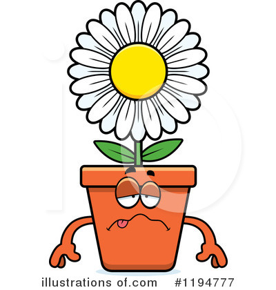 Royalty-Free (RF) Flower Pot Clipart Illustration by Cory Thoman - Stock Sample #1194777