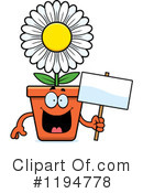 Flower Pot Clipart #1194778 by Cory Thoman