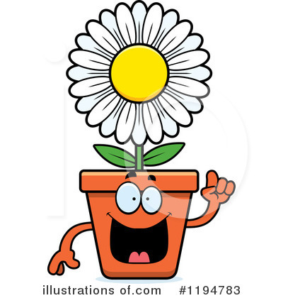 Royalty-Free (RF) Flower Pot Clipart Illustration by Cory Thoman - Stock Sample #1194783