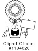 Flower Pot Clipart #1194828 by Cory Thoman