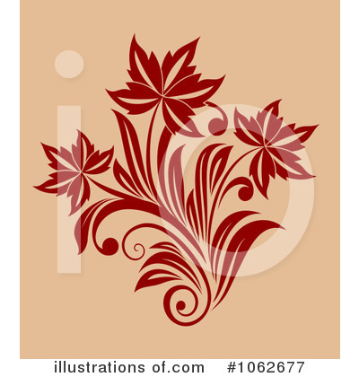 Royalty-Free (RF) Flowers Clipart Illustration by Vector Tradition SM - Stock Sample #1062677