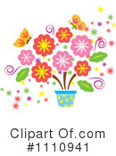 Flowers Clipart #1110941 by Cherie Reve