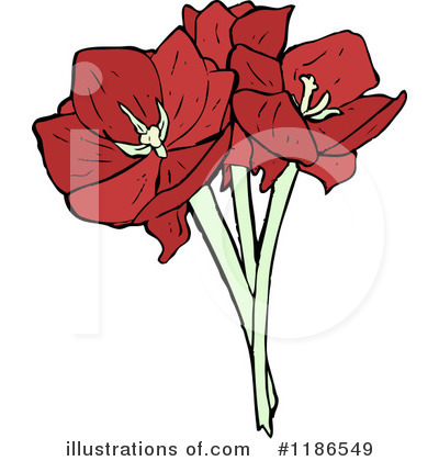 Royalty-Free (RF) Flowers Clipart Illustration by lineartestpilot - Stock Sample #1186549