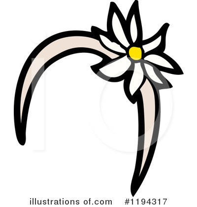 Royalty-Free (RF) Flowers Clipart Illustration by lineartestpilot - Stock Sample #1194317