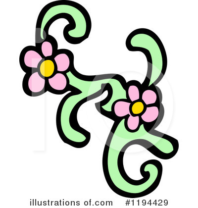 Royalty-Free (RF) Flowers Clipart Illustration by lineartestpilot - Stock Sample #1194429