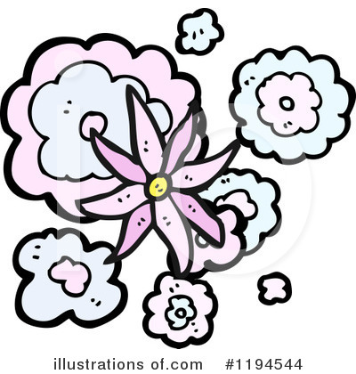 Royalty-Free (RF) Flowers Clipart Illustration by lineartestpilot - Stock Sample #1194544