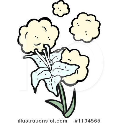 Royalty-Free (RF) Flowers Clipart Illustration by lineartestpilot - Stock Sample #1194565