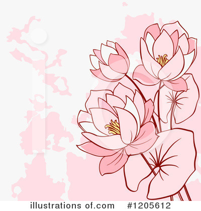 Royalty-Free (RF) Flowers Clipart Illustration by Vector Tradition SM - Stock Sample #1205612