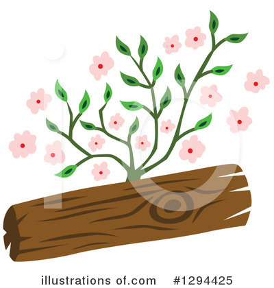 Royalty-Free (RF) Flowers Clipart Illustration by Cherie Reve - Stock Sample #1294425