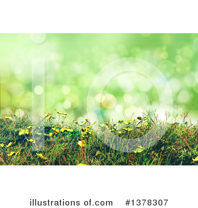Wild Flowers Clipart #1378307 by KJ Pargeter