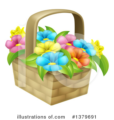 Royalty-Free (RF) Flowers Clipart Illustration by AtStockIllustration - Stock Sample #1379691
