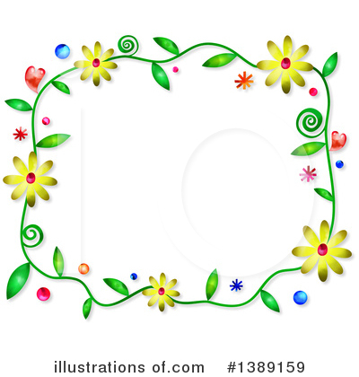 Royalty-Free (RF) Flowers Clipart Illustration by Prawny - Stock Sample #1389159