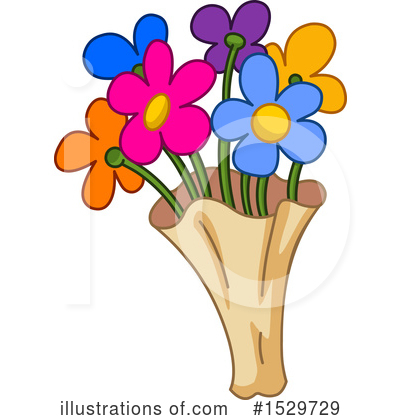Royalty-Free (RF) Flowers Clipart Illustration by yayayoyo - Stock Sample #1529729