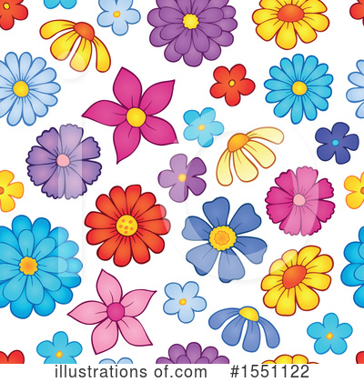 Royalty-Free (RF) Flowers Clipart Illustration by visekart - Stock Sample #1551122