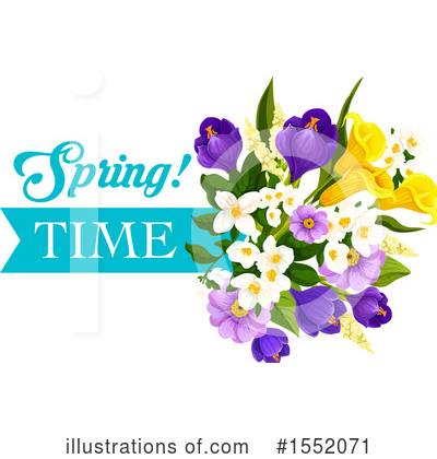 Royalty-Free (RF) Flowers Clipart Illustration by Vector Tradition SM - Stock Sample #1552071