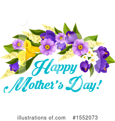 Royalty-Free (RF) Flowers Clipart Illustration by Vector Tradition SM - Stock Sample #1552073