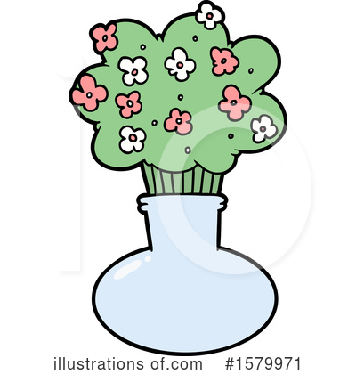 Royalty-Free (RF) Flowers Clipart Illustration by lineartestpilot - Stock Sample #1579971