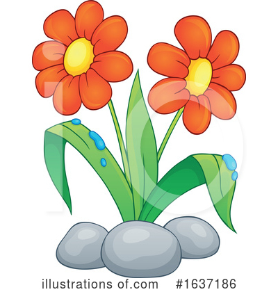 Flower Clipart #1637186 by visekart