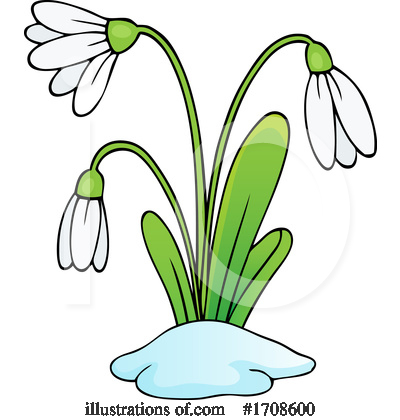 Royalty-Free (RF) Flowers Clipart Illustration by visekart - Stock Sample #1708600