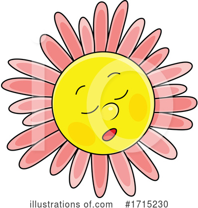 Royalty-Free (RF) Flowers Clipart Illustration by Alex Bannykh - Stock Sample #1715230