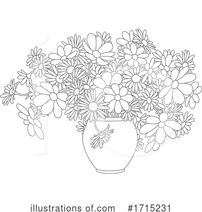 Royalty-Free (RF) Flowers Clipart Illustration by Alex Bannykh - Stock Sample #1715231