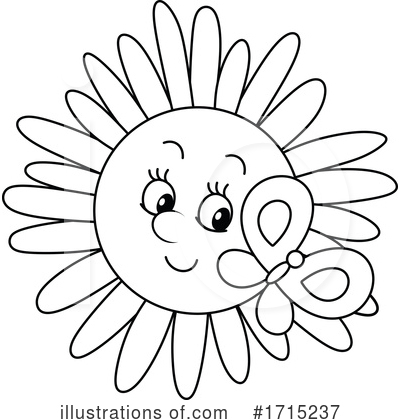 Royalty-Free (RF) Flowers Clipart Illustration by Alex Bannykh - Stock Sample #1715237