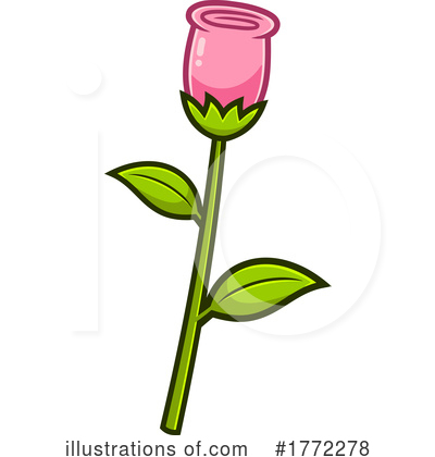 Royalty-Free (RF) Flowers Clipart Illustration by Hit Toon - Stock Sample #1772278
