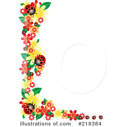 Royalty-Free (RF) Flowers Clipart Illustration by Pams Clipart - Stock Sample #218384