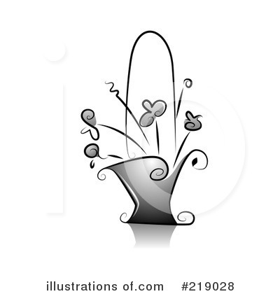 Royalty-Free (RF) Flowers Clipart Illustration by BNP Design Studio - Stock Sample #219028