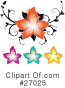 Flowers Clipart #27025 by beboy