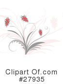 Flowers Clipart #27935 by KJ Pargeter