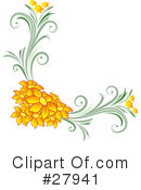Flowers Clipart #27941 by KJ Pargeter