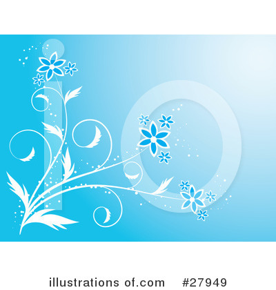 Royalty-Free (RF) Flowers Clipart Illustration by KJ Pargeter - Stock Sample #27949