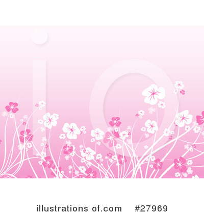 Flower Background Clipart #27969 by KJ Pargeter