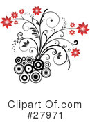 Flowers Clipart #27971 by KJ Pargeter