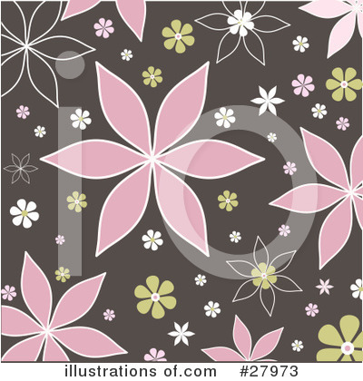 Flower Background Clipart #27973 by KJ Pargeter