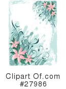 Flowers Clipart #27986 by KJ Pargeter