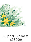 Flowers Clipart #28009 by KJ Pargeter