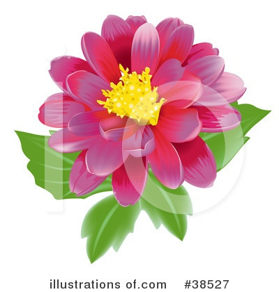 Royalty-Free (RF) Flowers Clipart Illustration by dero - Stock Sample #38527