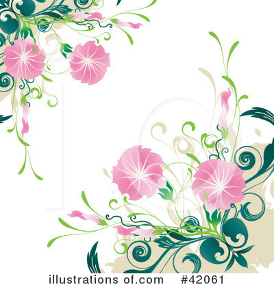 black and white flower clipart free. Flowers Clipart #42061 by