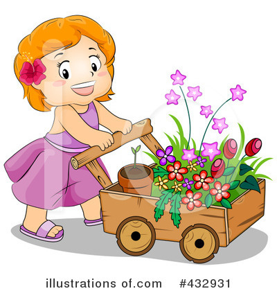 Royalty-Free (RF) Flowers Clipart Illustration by BNP Design Studio - Stock Sample #432931