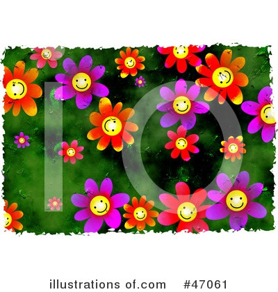 Royalty-Free (RF) Flowers Clipart Illustration by Prawny - Stock Sample #47061