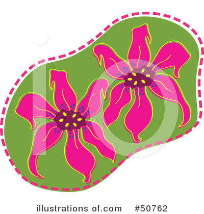 Royalty-Free (RF) Flowers Clipart Illustration by Cherie Reve - Stock Sample #50762