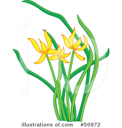 Royalty-Free (RF) Flowers Clipart Illustration by Cherie Reve - Stock Sample #50972