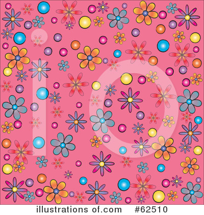 Floral Background Clipart #62510 by Pams Clipart