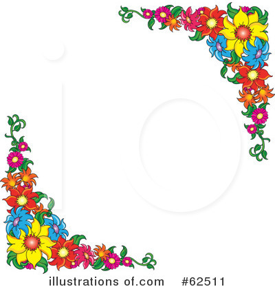 Floral Background Clipart #62511 by Pams Clipart